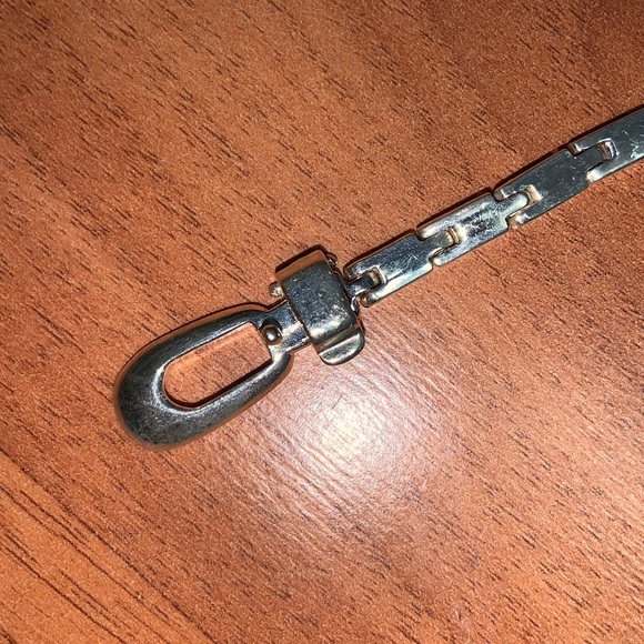 Authentic Gucci Sterling Silver Link Bracelet - Picture 2 of 6